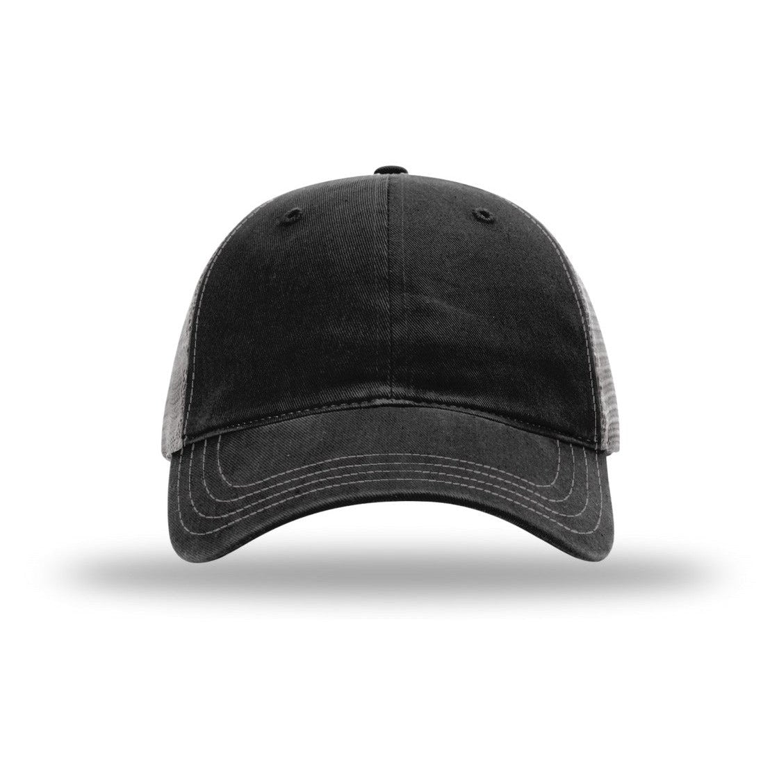 Black/ Charcoal | Front | hat_front