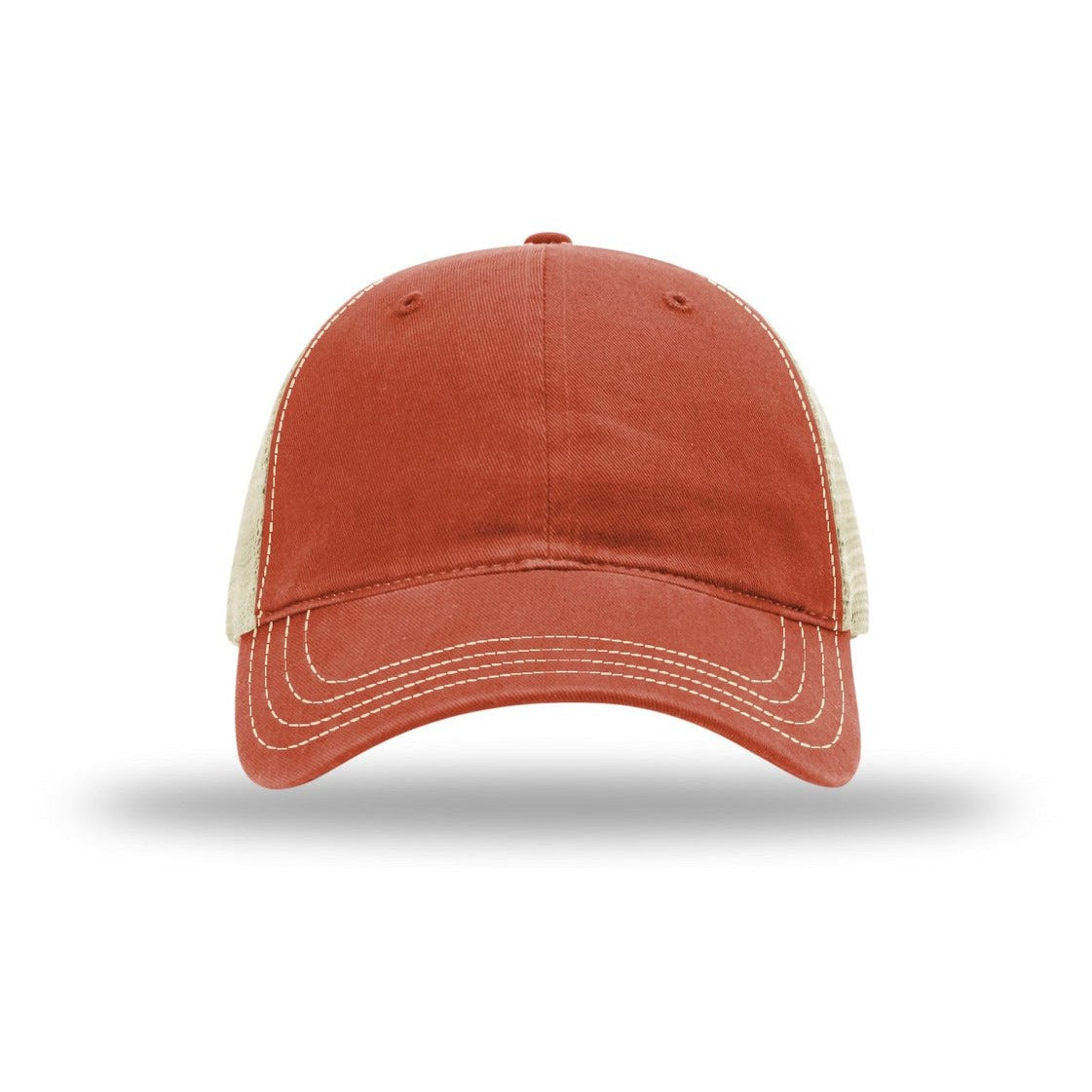 T Orange/ Khaki | Front | hat_front