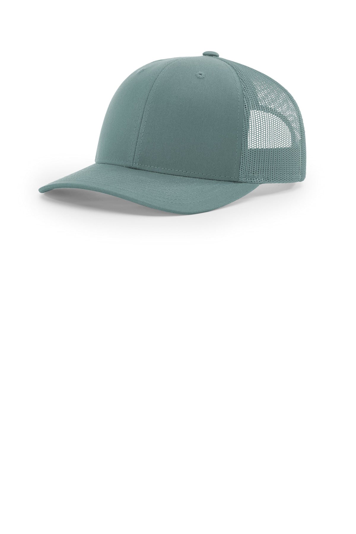 Custom Smoke Blue Trucker Cap 112, personalized by SanCanDo Swag in Argyle, TX
