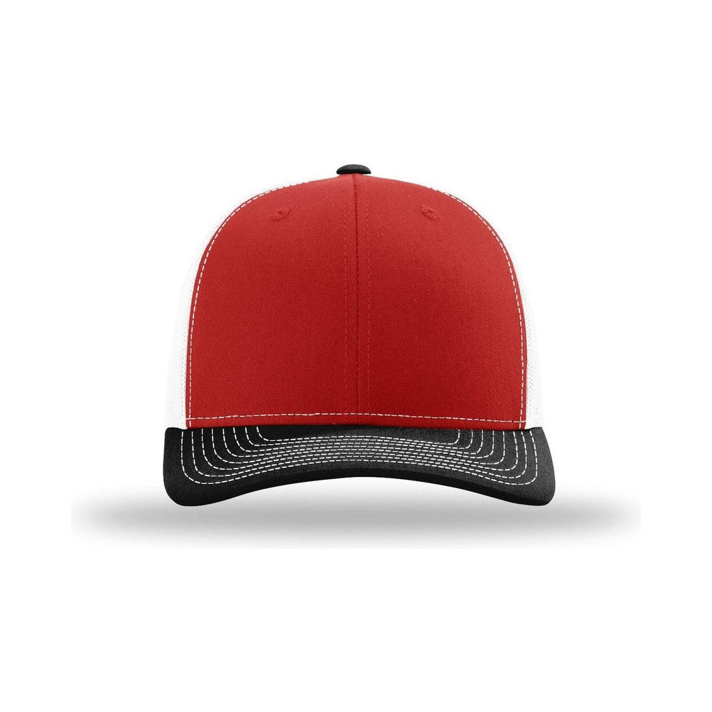 Red/ White/ Black | Front | hat_front