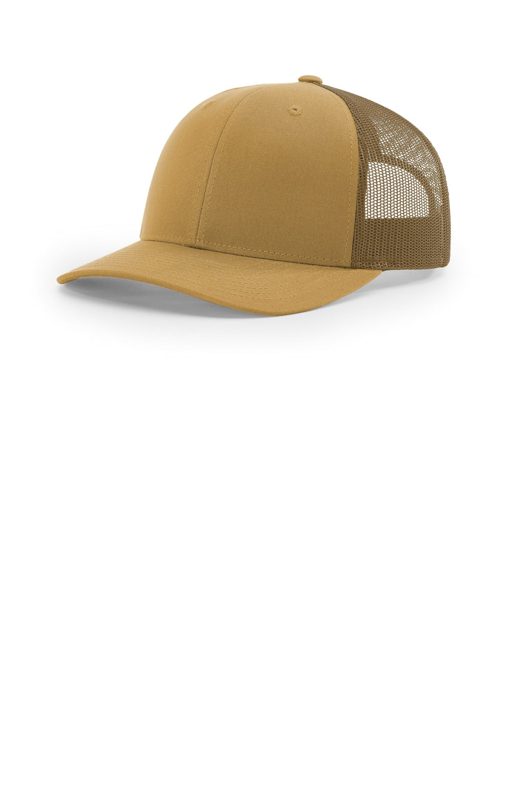 Custom Amber Gold Trucker Cap 112, personalized by SanCanDo Swag in Argyle, TX