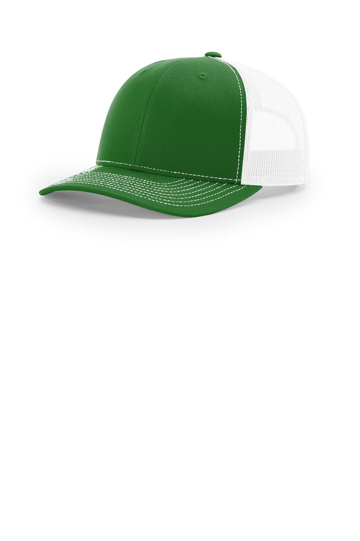 Custom Kelly/ White Trucker Cap 112, personalized by SanCanDo Swag in Argyle, TX