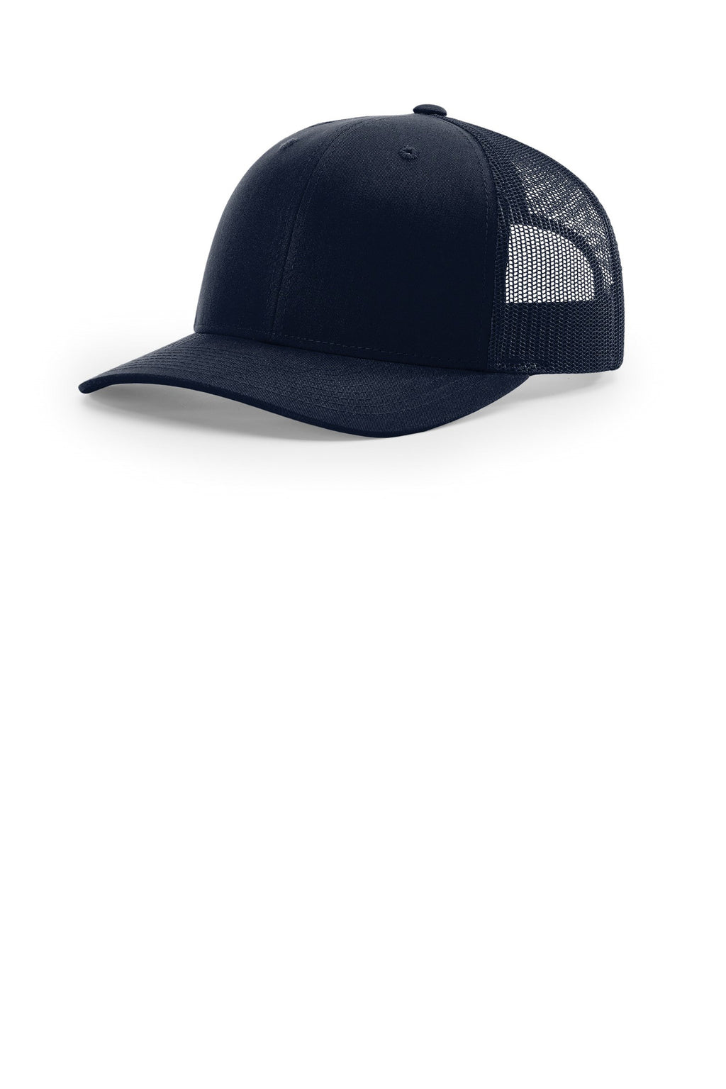 Custom Navy Trucker Cap 112, personalized by SanCanDo Swag in Argyle, TX