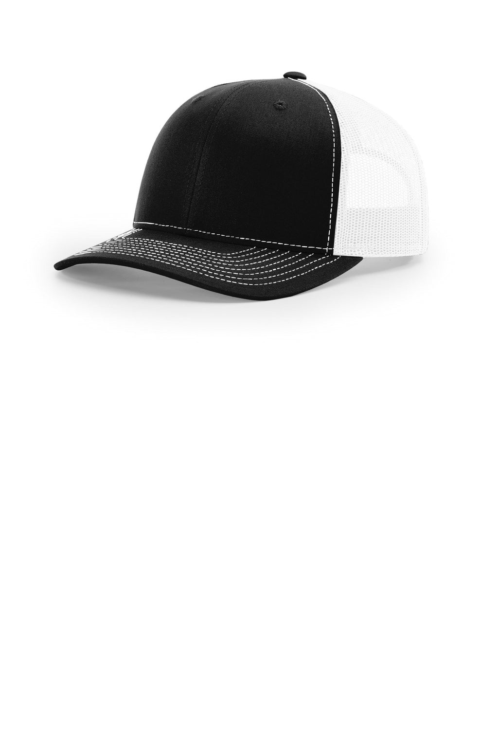 Custom Black/ White Trucker Cap 112, personalized by SanCanDo Swag in Argyle, TX