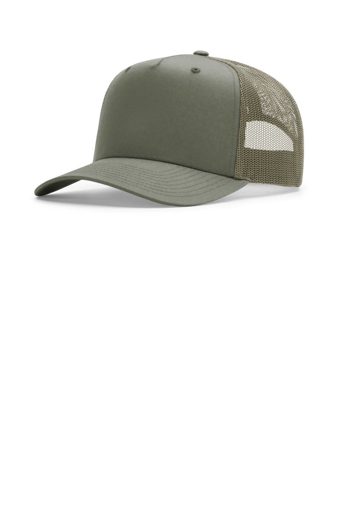 Custom Loden Five-Panel Champ Trucker 112FPC, personalized by SanCanDo Swag in Argyle, TX