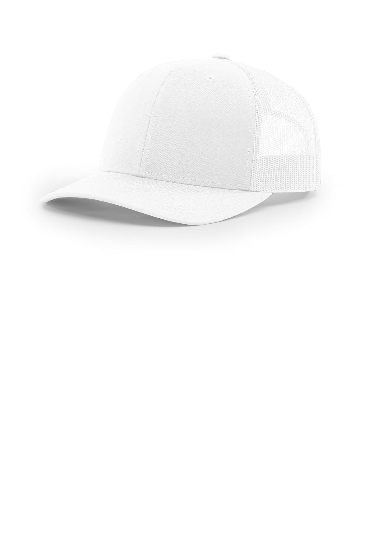 Custom White 112+ R-Flex Adjustable Trucker 112PL, personalized by SanCanDo Swag in Argyle, TX
