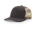 Custom Brown/ Desert Camo Printed Mesh Trucker 112PM, personalized by SanCanDo Swag in Argyle, TX