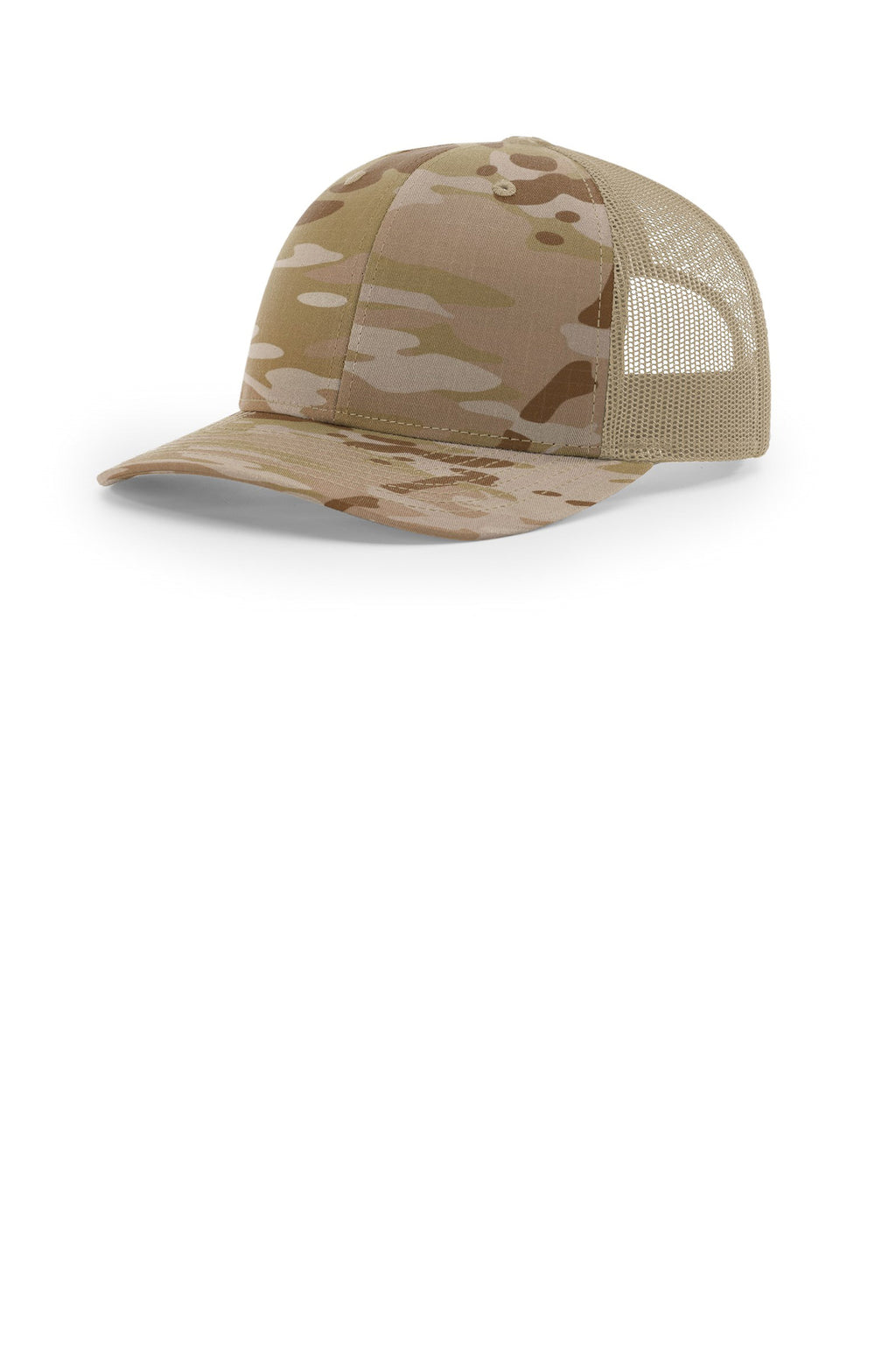 Custom Multicam Arid/ Tan Printed Tactical Trucker 112PT, personalized by SanCanDo Swag in Argyle, TX