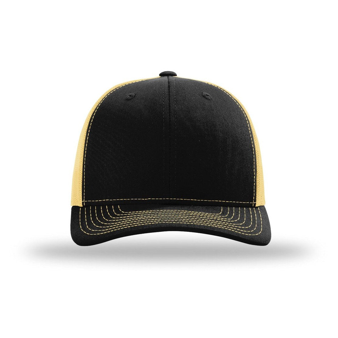 Black/ Vegas Gold | Front | hat_front