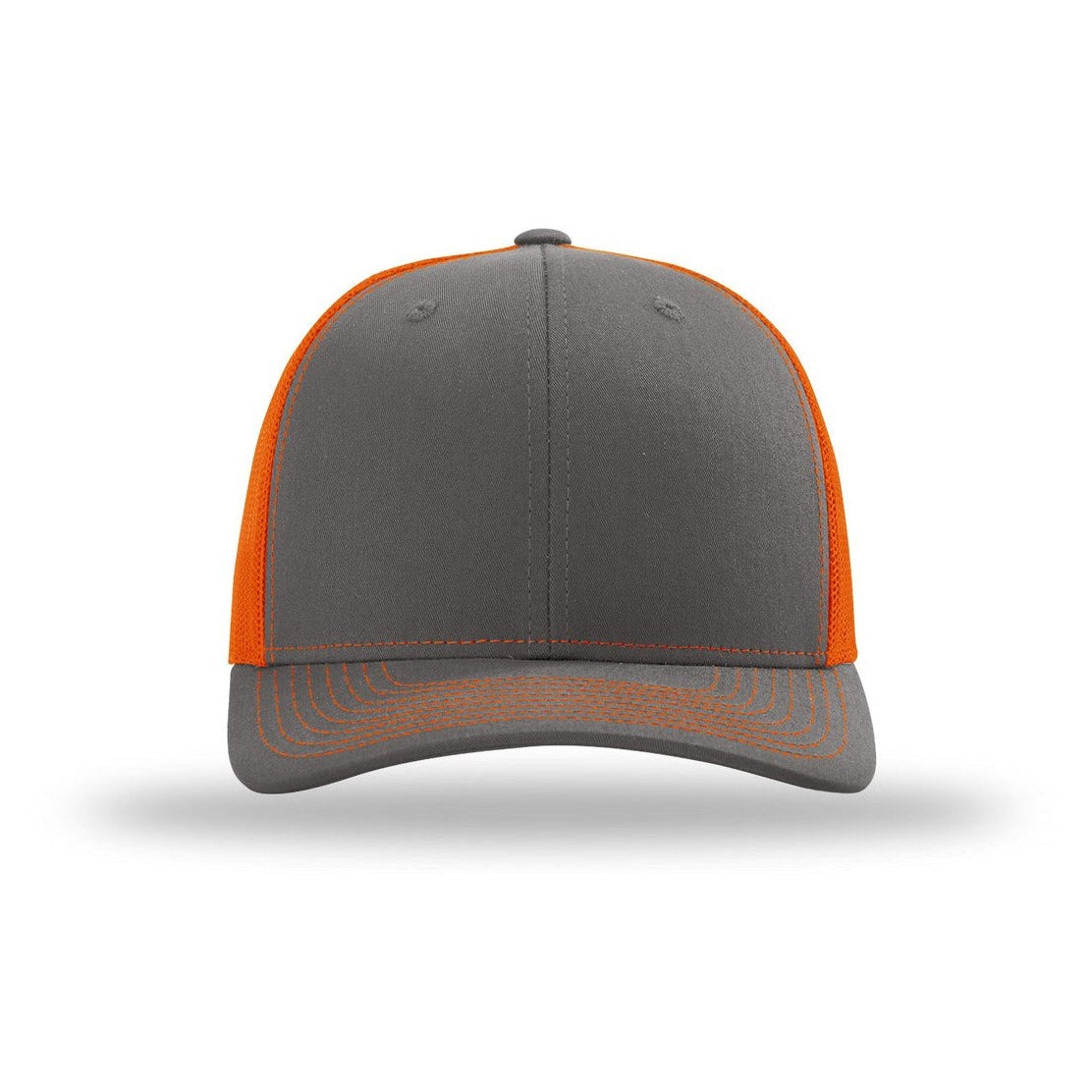 Charcoal/ Orange | Front | hat_front