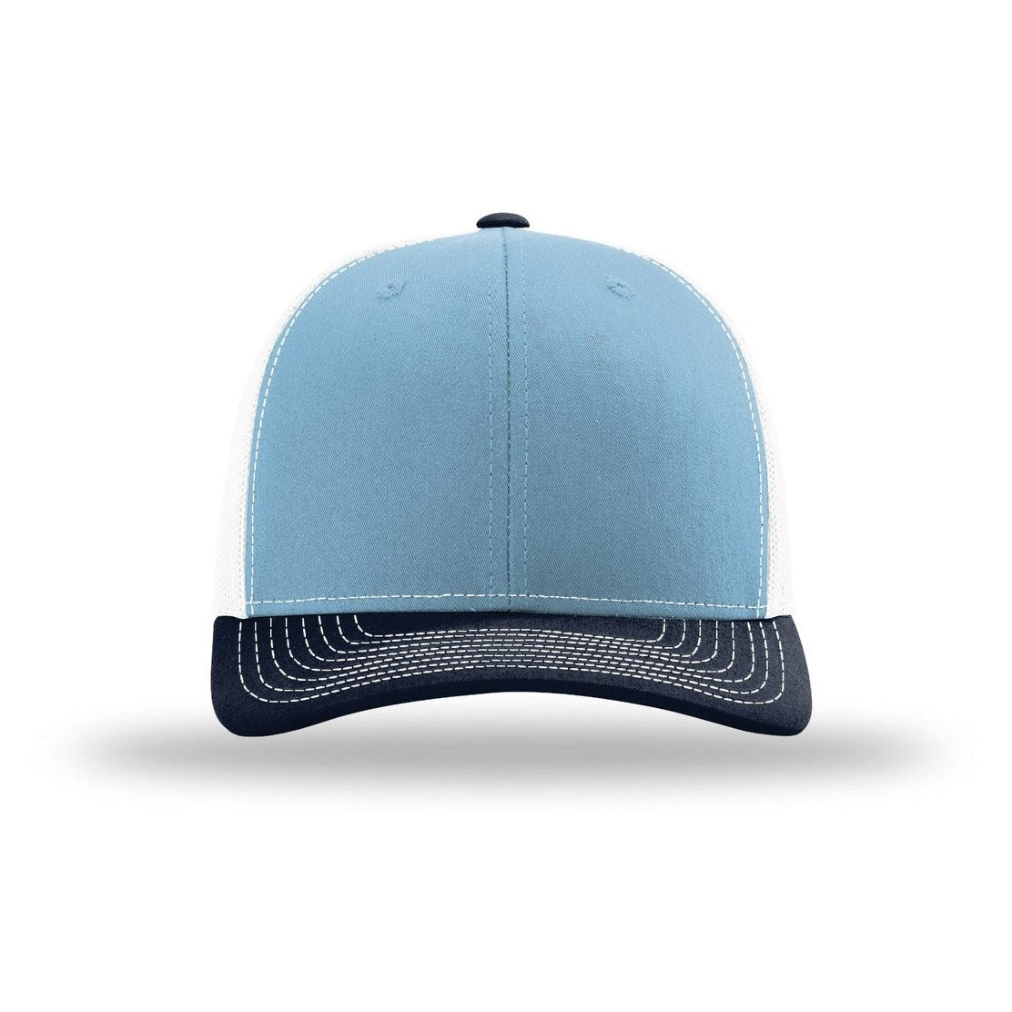 Columbia Blue/ White/ Navy | Front | hat_front
