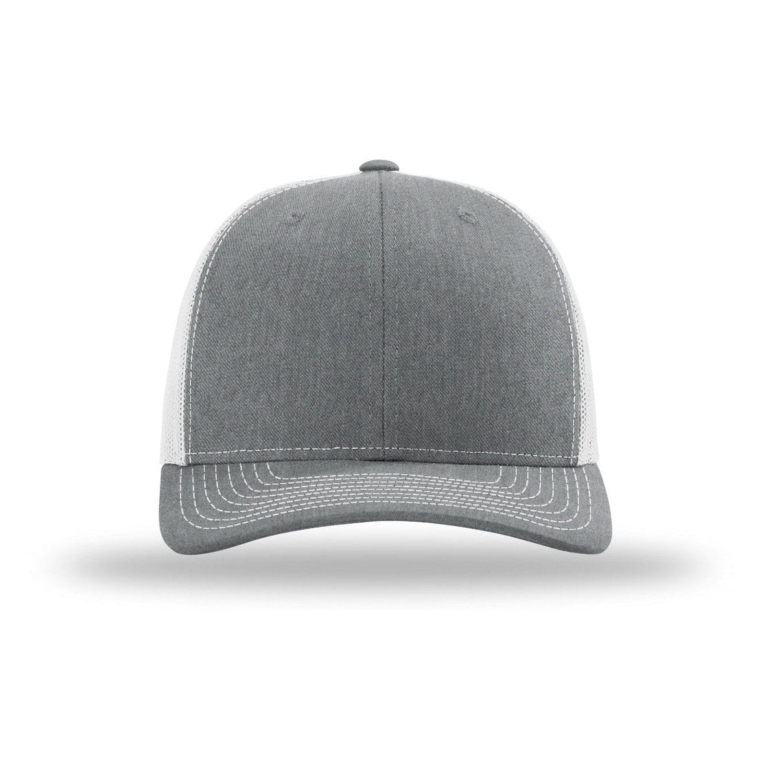 Heather Grey/ Light Grey | Front | hat_front