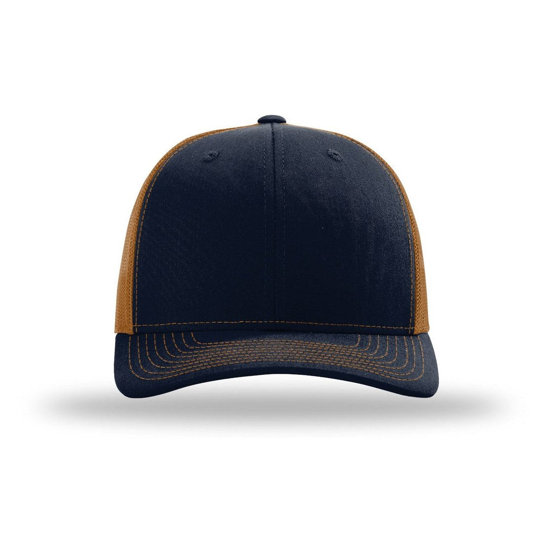 Navy/ Caramel | Front | hat_front