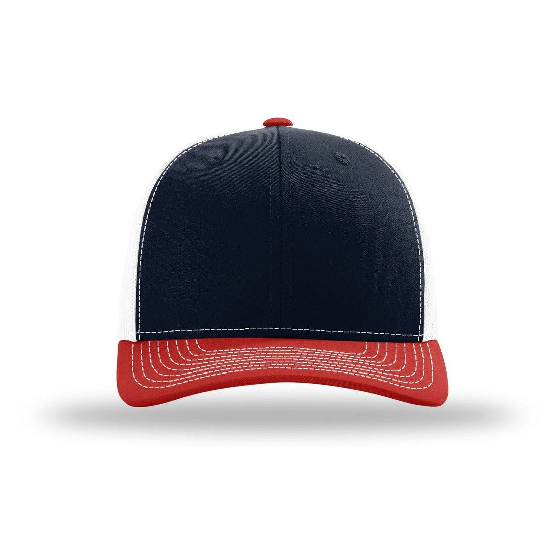 Navy/ White/ Red | Front | hat_front