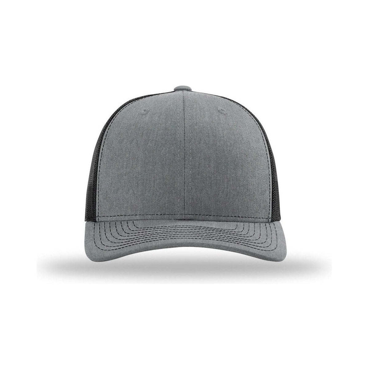 Heather Grey/ Black | Front | hat_front