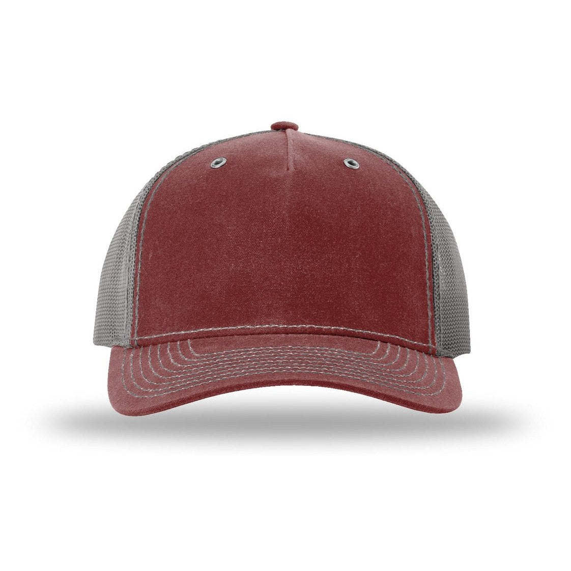 Burnt Red/ Charcoal | Front | hat_front