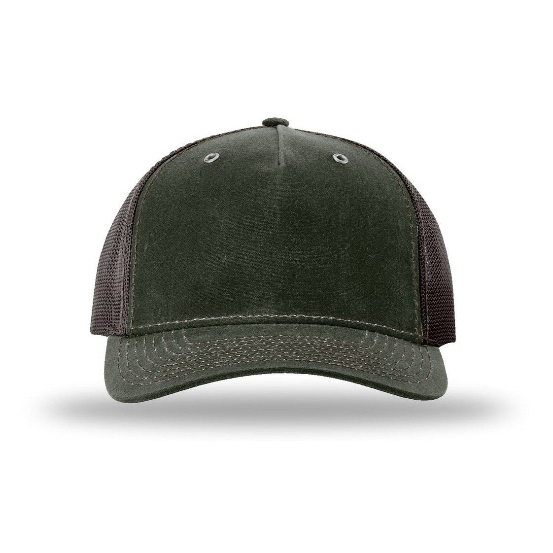 Dark Olive/ Coffee | Front | hat_front