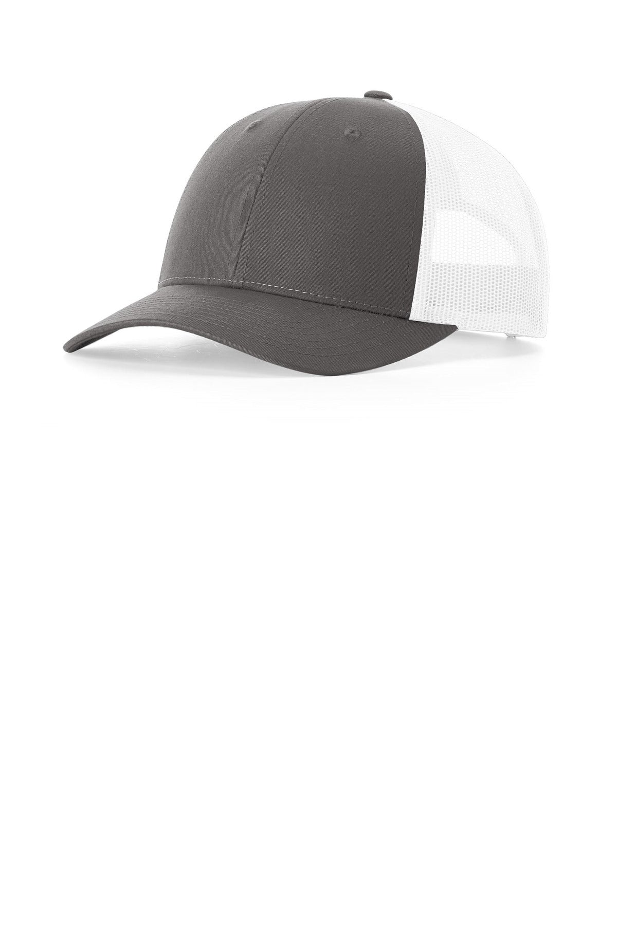 Custom Charcoal/ White Low Pro Trucker 115, personalized by SanCanDo Swag in Argyle, TX