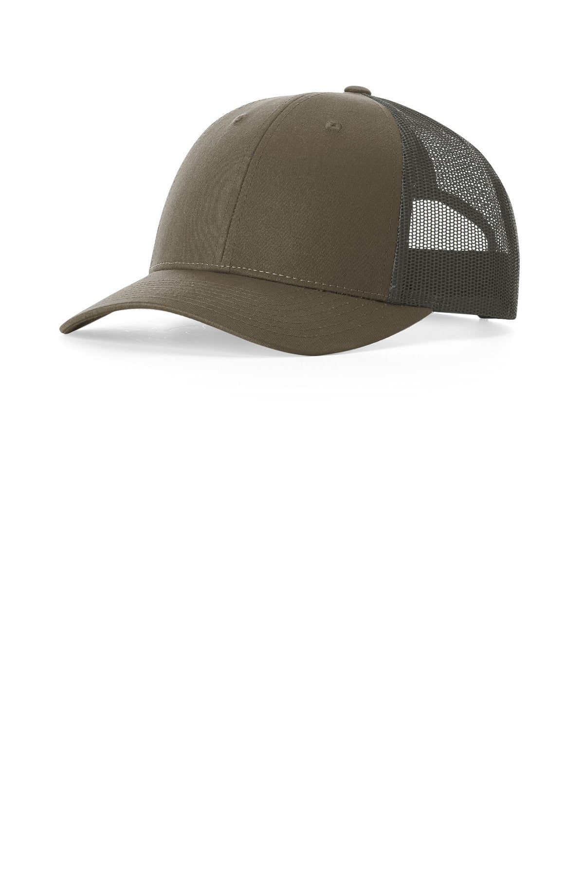 Custom Chocolate Chip/ Grey Brown Low Pro Trucker 115, personalized by SanCanDo Swag in Argyle, TX