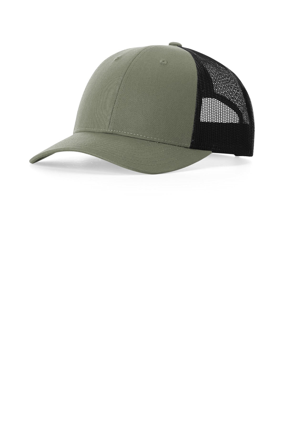 Custom Loden/ Black Low Pro Trucker 115, personalized by SanCanDo Swag in Argyle, TX