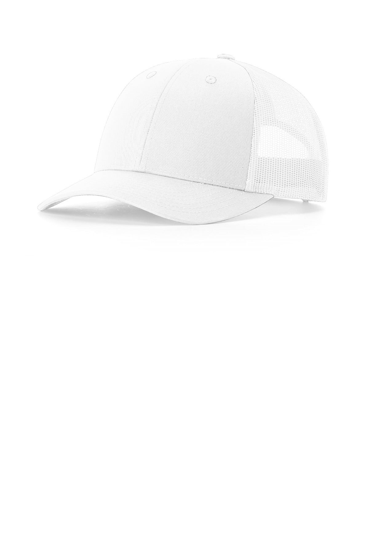 Custom White Low Pro Trucker 115, personalized by SanCanDo Swag in Argyle, TX