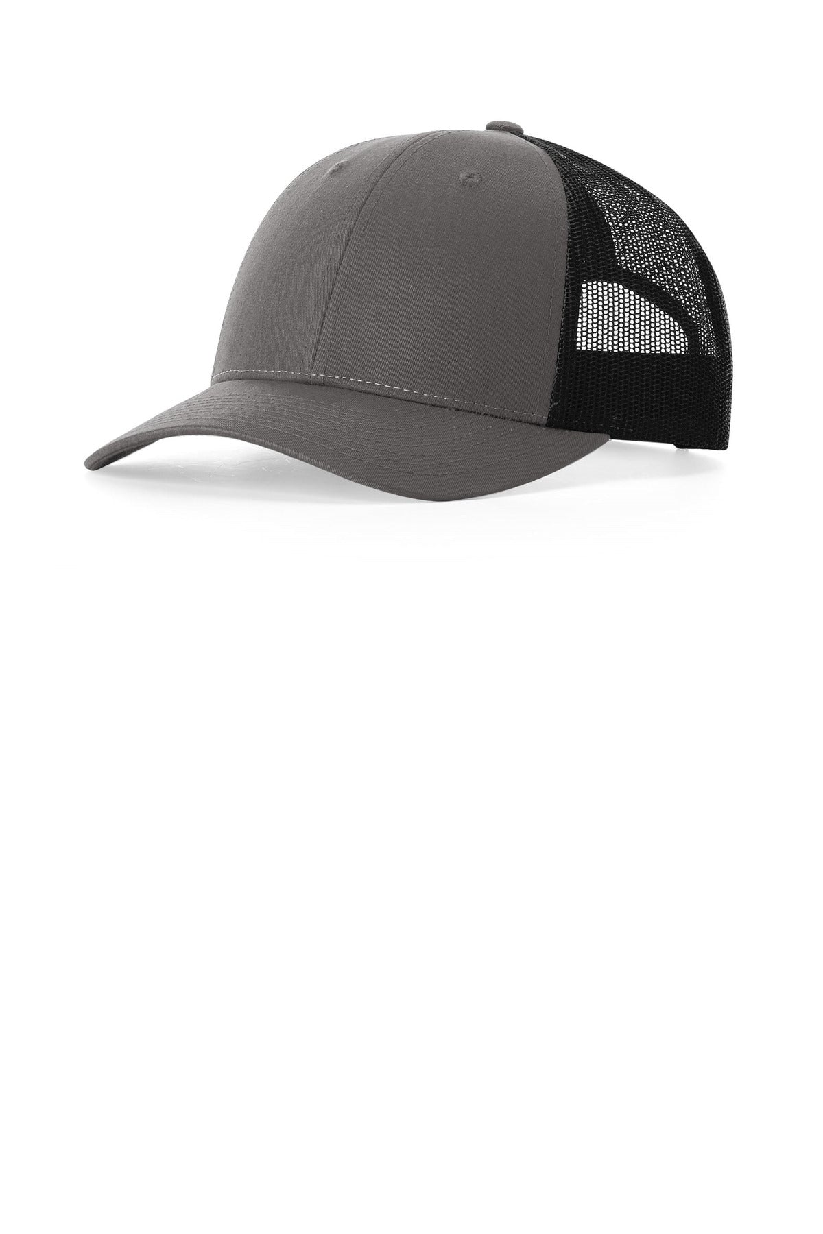 Custom Charcoal/ Black Low Pro Trucker 115, personalized by SanCanDo Swag in Argyle, TX