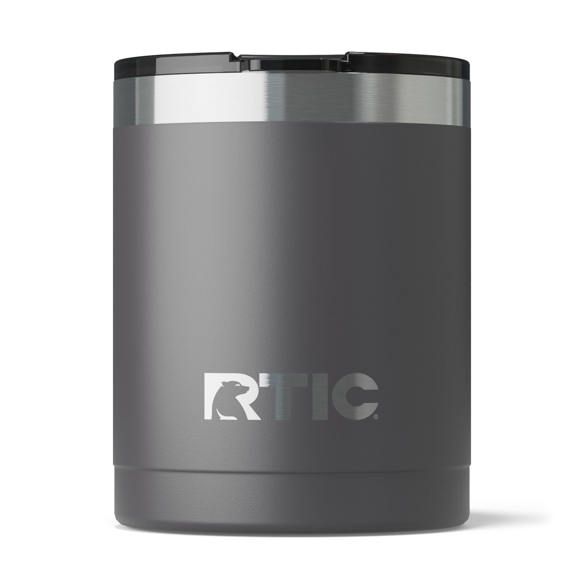 Custom Graphite RTIC 12 oz Essential Lowball Tumbler, personalized by SanCanDo Swag in Argyle, TX