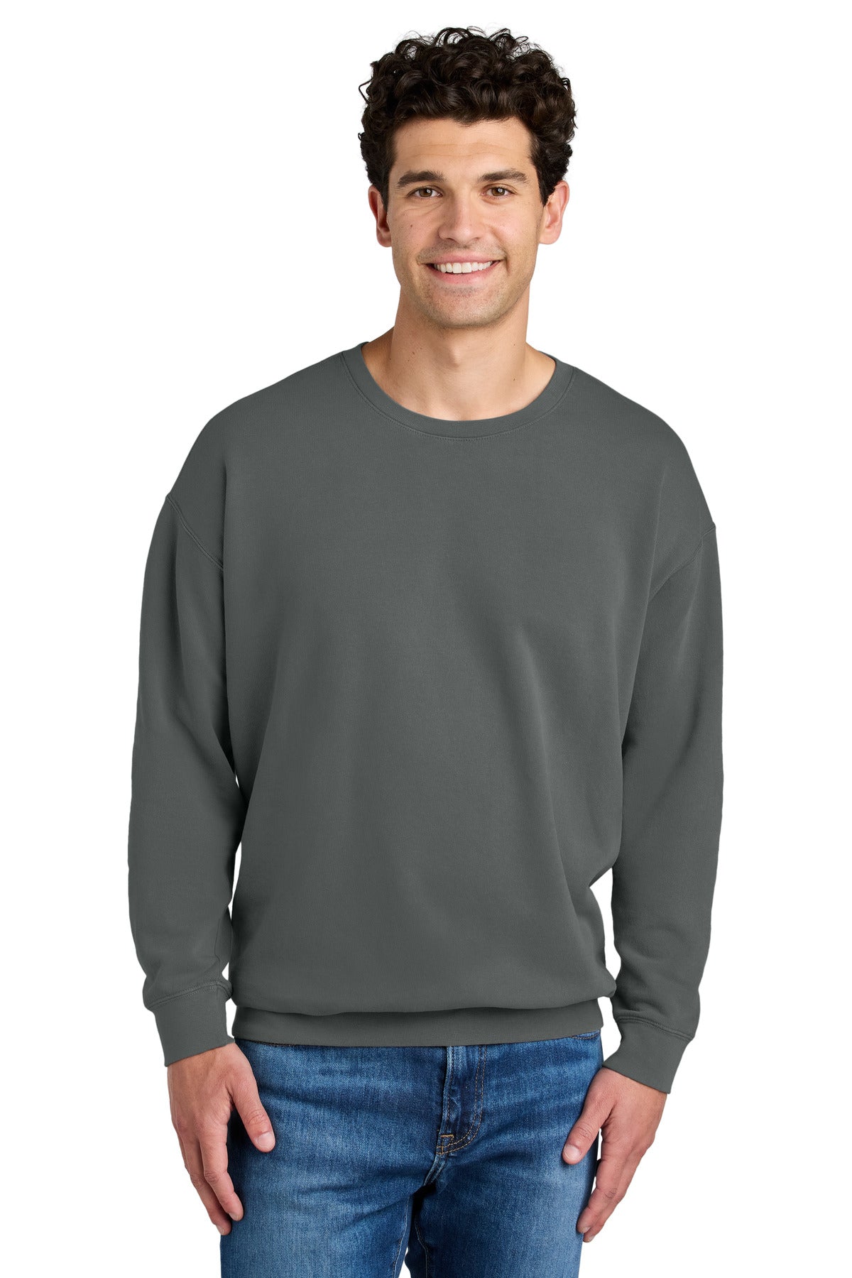 Custom Pepper Lightweight Crewneck 1466, personalized by SanCanDo Swag in Argyle, TX