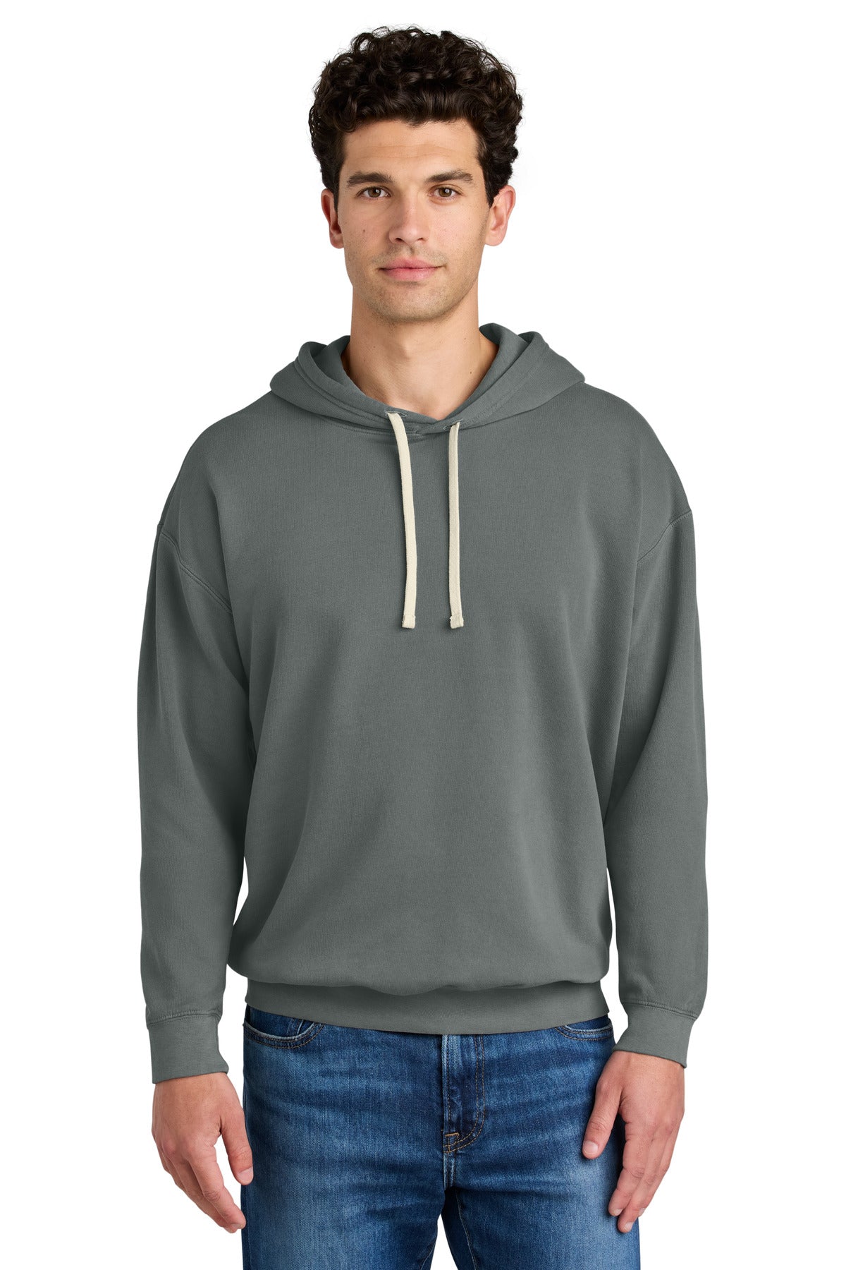 Custom Grey Lightweight Hoodie 1467, personalized by SanCanDo Swag in Argyle, TX