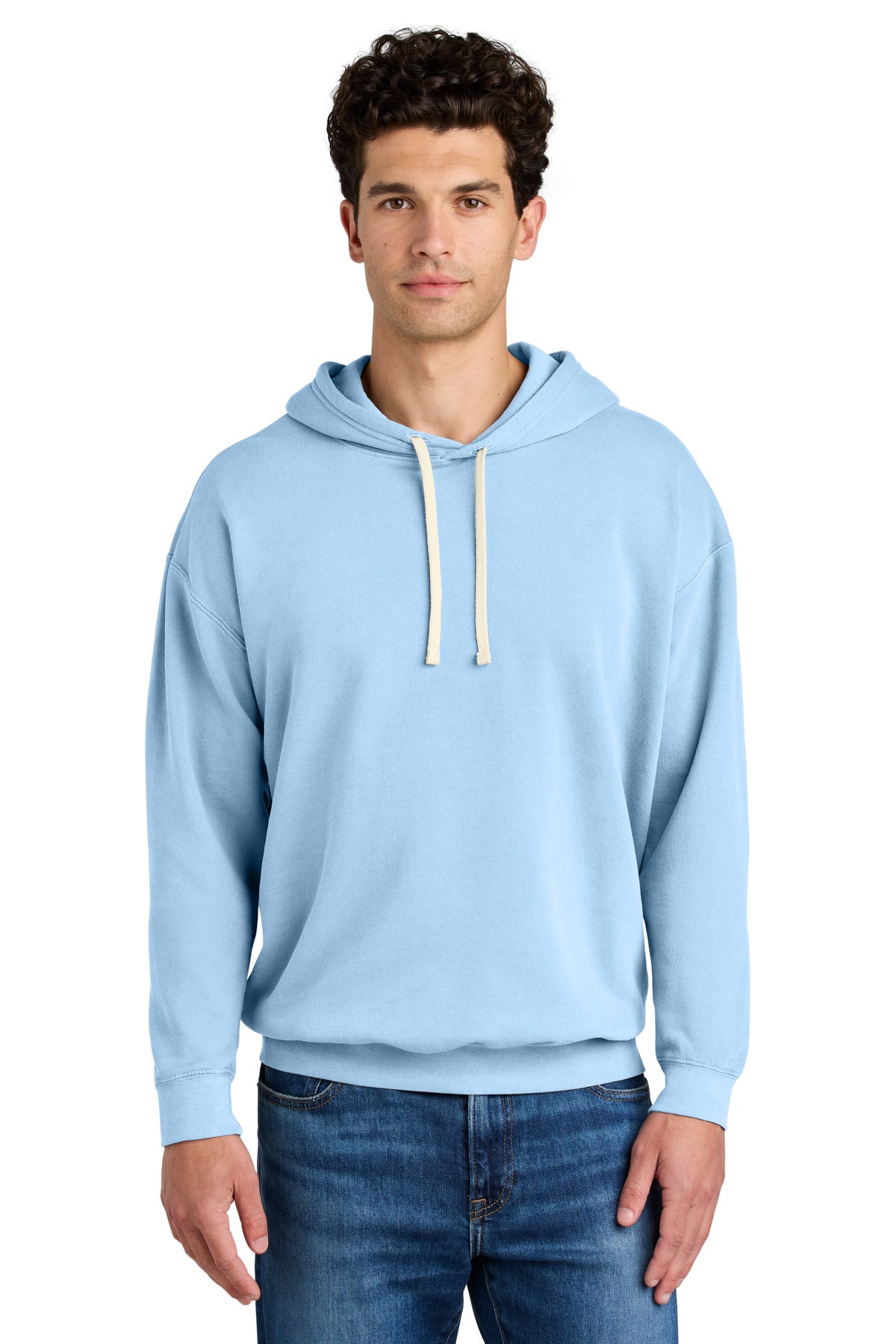 Custom Hydrangea Lightweight Hoodie 1467, personalized by SanCanDo Swag in Argyle, TX