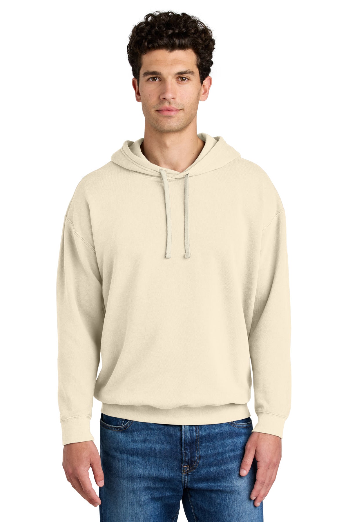 Custom Ivory Lightweight Hoodie 1467, personalized by SanCanDo Swag in Argyle, TX