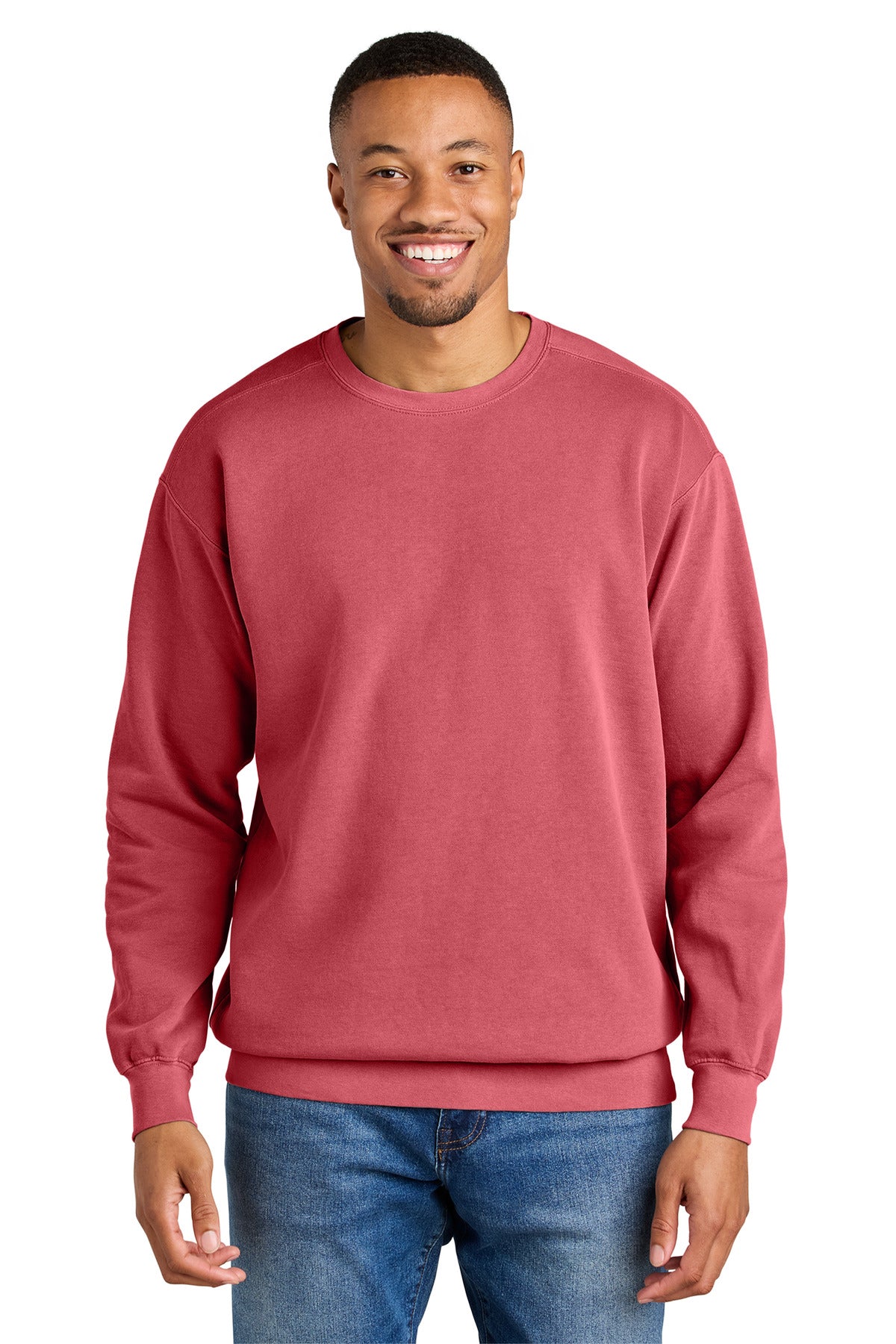 Custom Watermelon Ring Spun Crewneck 1566, personalized by SanCanDo Swag in Argyle, TX