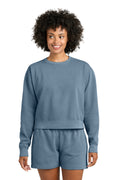 Custom Blue Jean Women's Mid-Length Crewneck 1566L, personalized by SanCanDo Swag in Argyle, TX