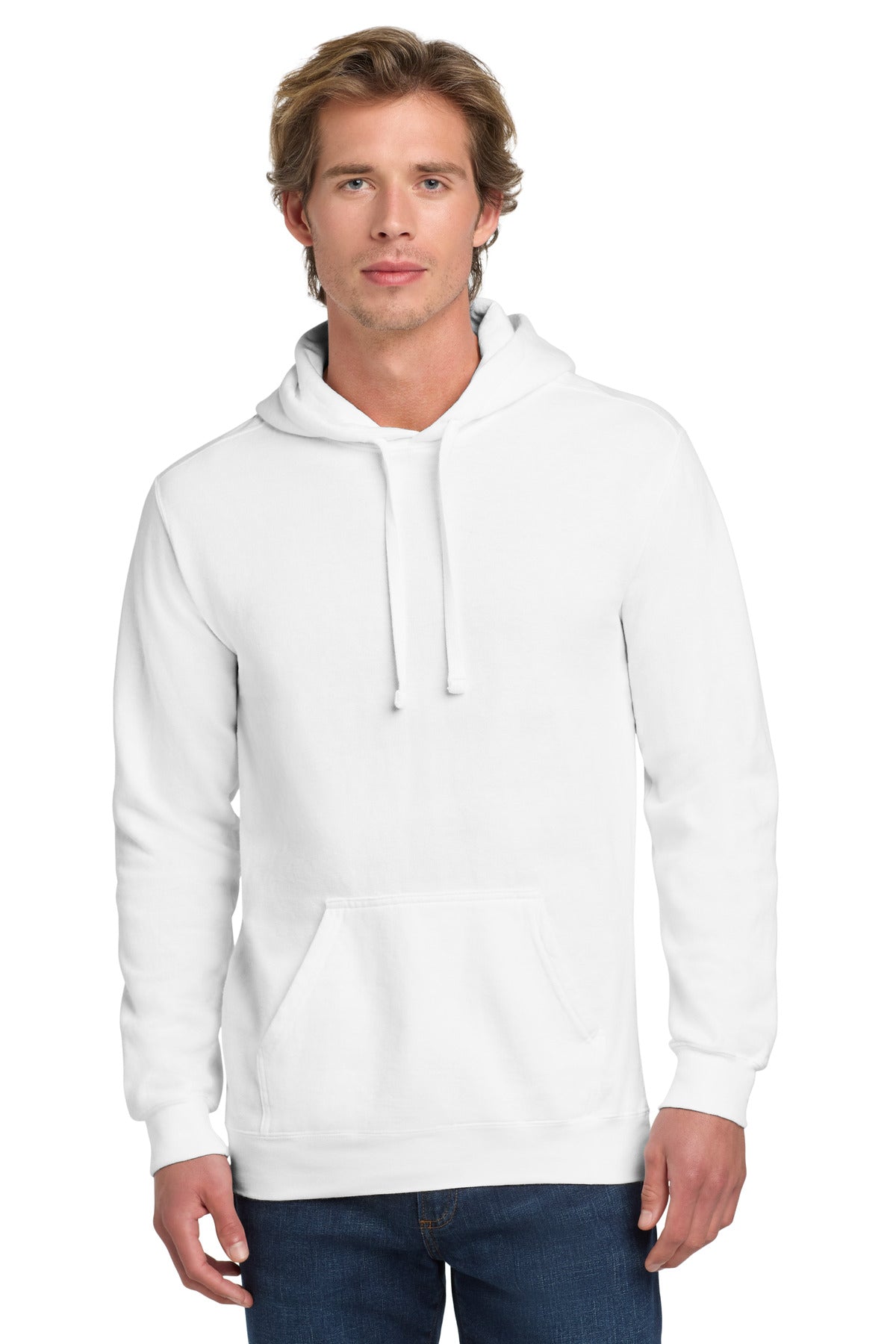 Custom White Ring Spun Hoodie 1567, personalized by SanCanDo Swag in Argyle, TX