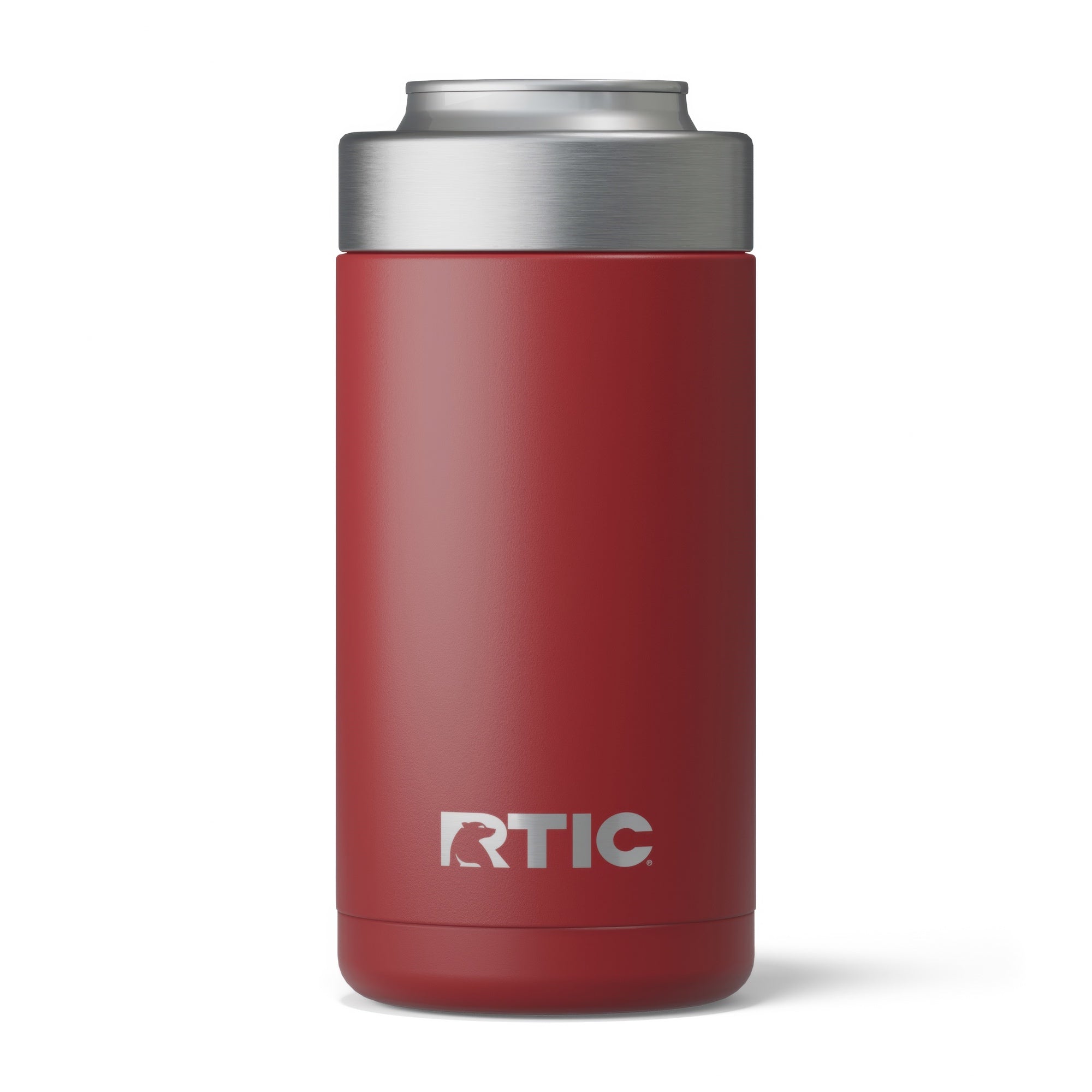 Custom Black Cherry RTIC 16 oz Essential Craft Can Cooler, personalized by SanCanDo Swag in Argyle, TX