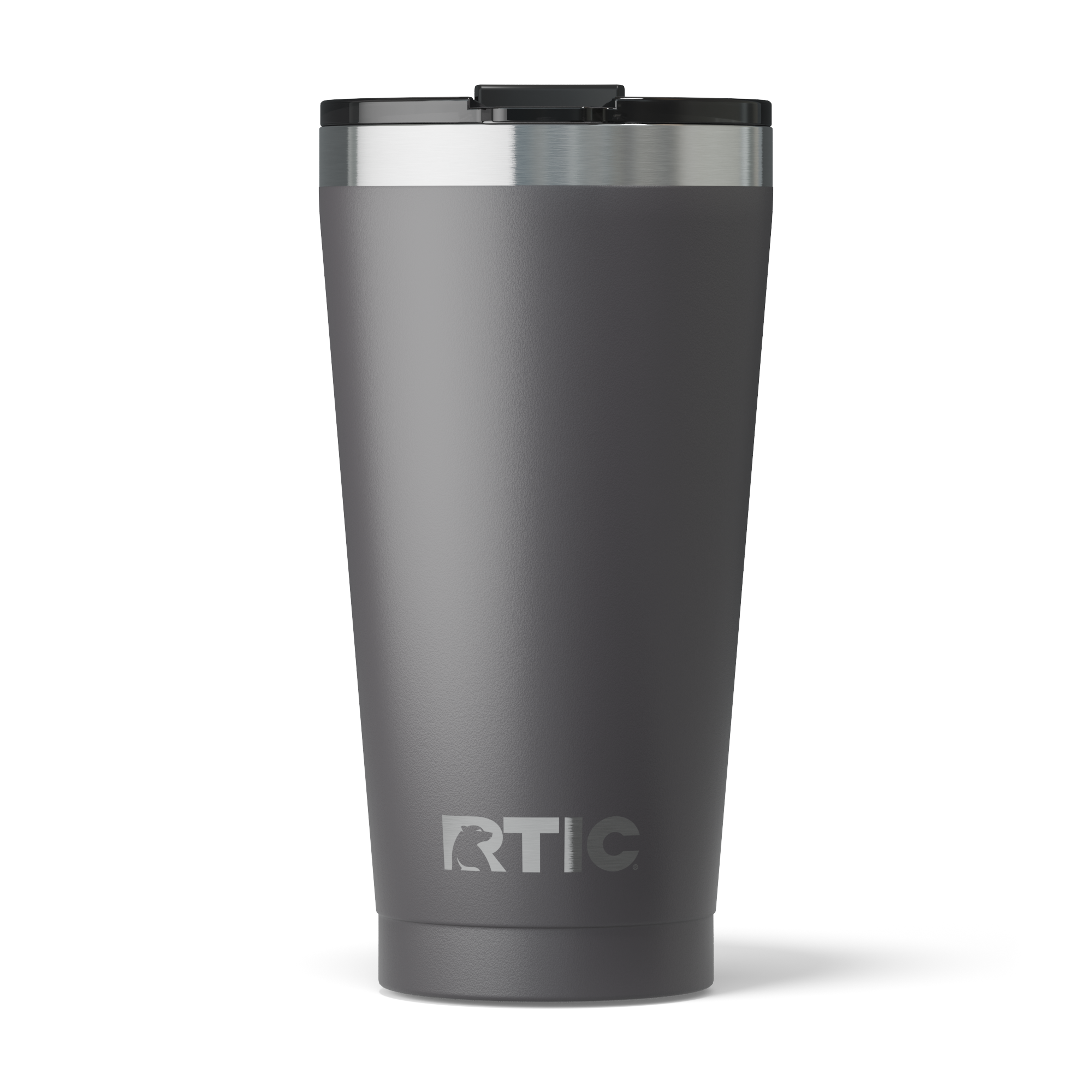Custom Graphite RTIC 16 oz Essential Pint Tumbler, personalized by SanCanDo Swag in Argyle, TX