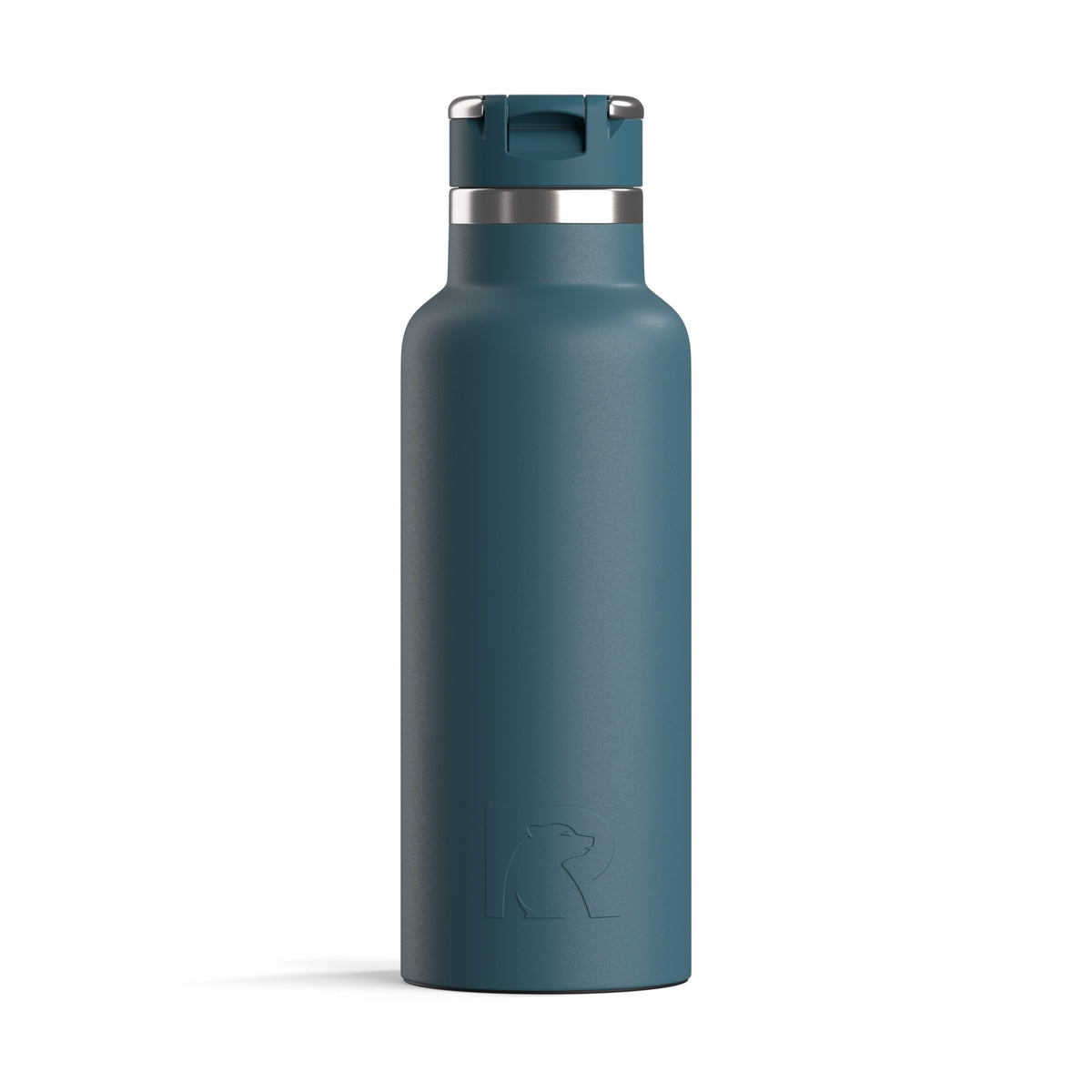 Custom RTIC 16 oz Journey Bottle in Marine, personalized by SanCanDo Swag in Argyle, TX