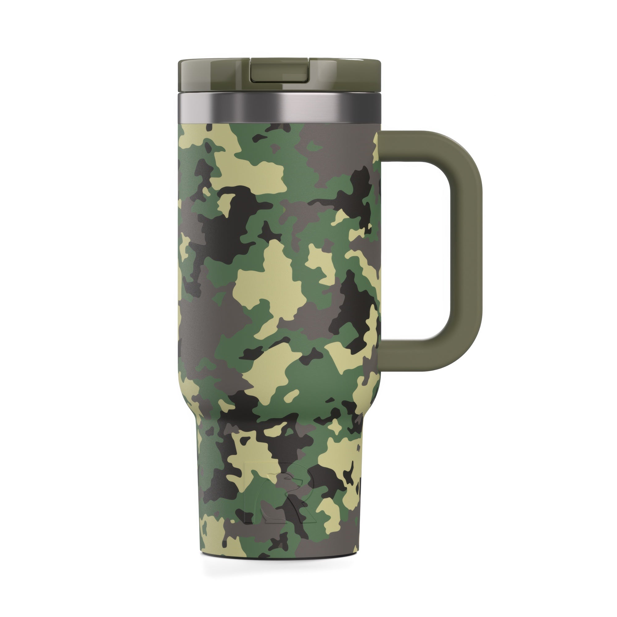 Custom Digital Camo RTIC 16 oz Little Road Trip Tumbler, personalized by SanCanDo Swag in Argyle, TX