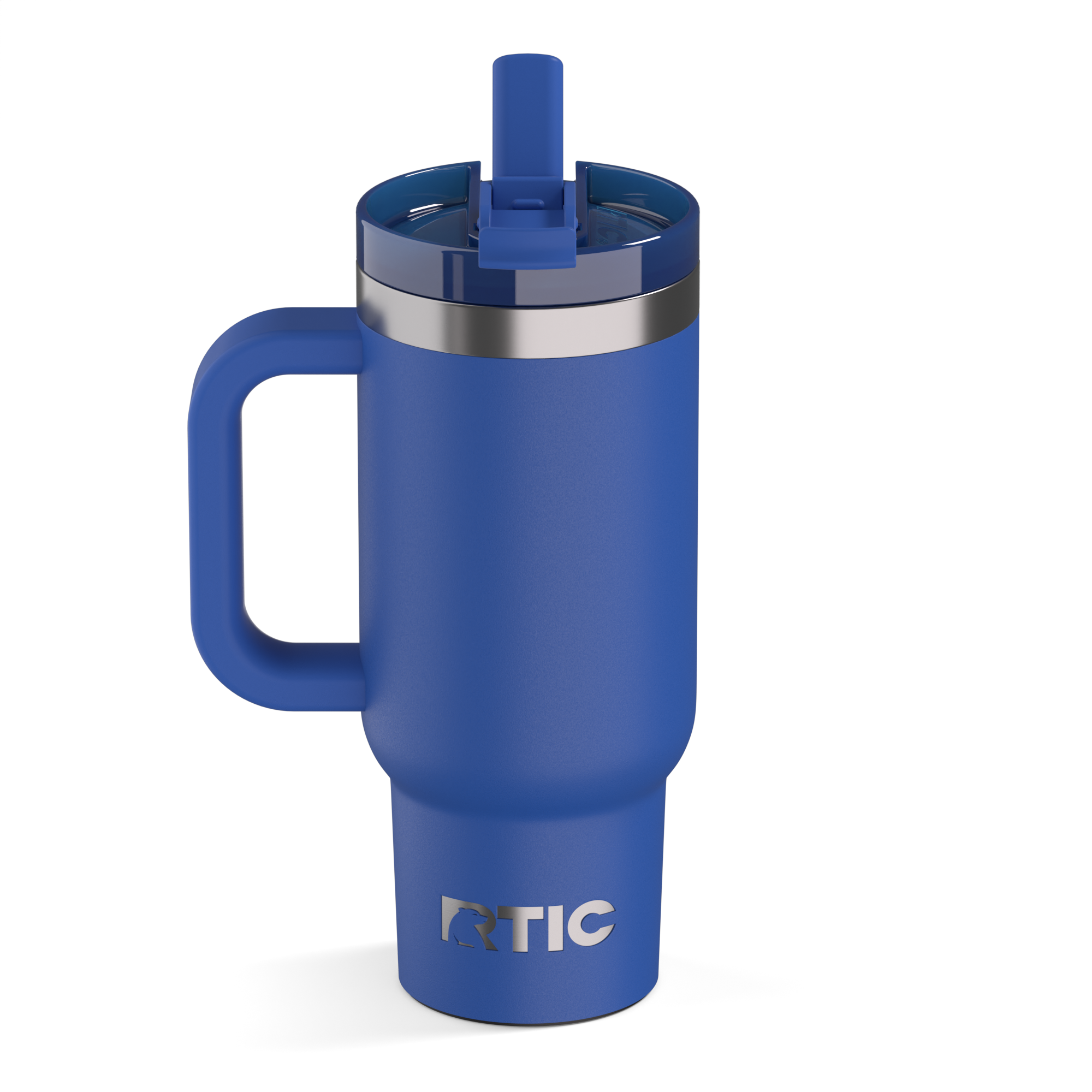 Custom Cobalt RTIC 16 oz Little Road Trip Tumbler, personalized by SanCanDo Swag in Argyle, TX