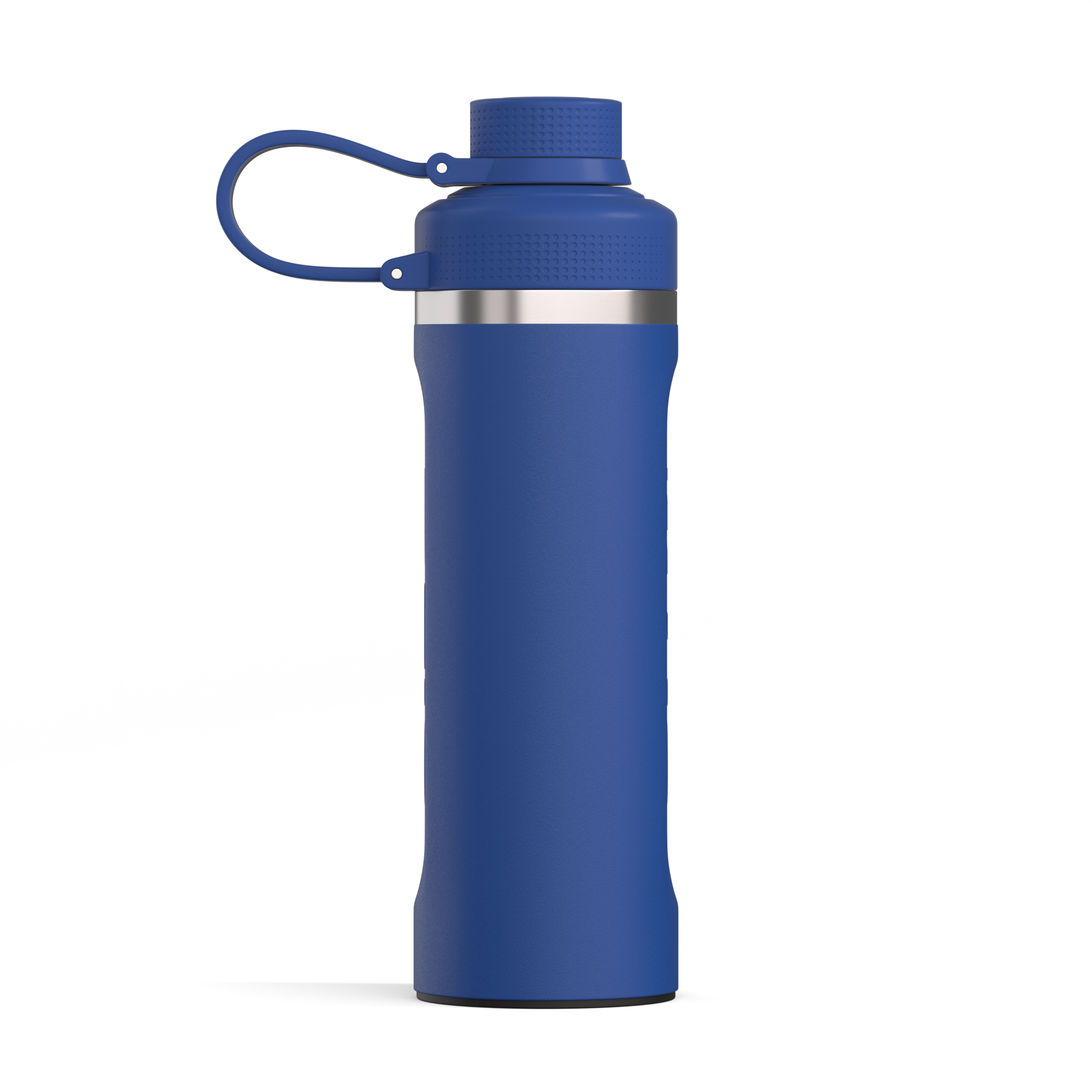 Custom Cobalt RTIC 16 oz Refuel Bottle, personalized by SanCanDo Swag in Argyle, TX