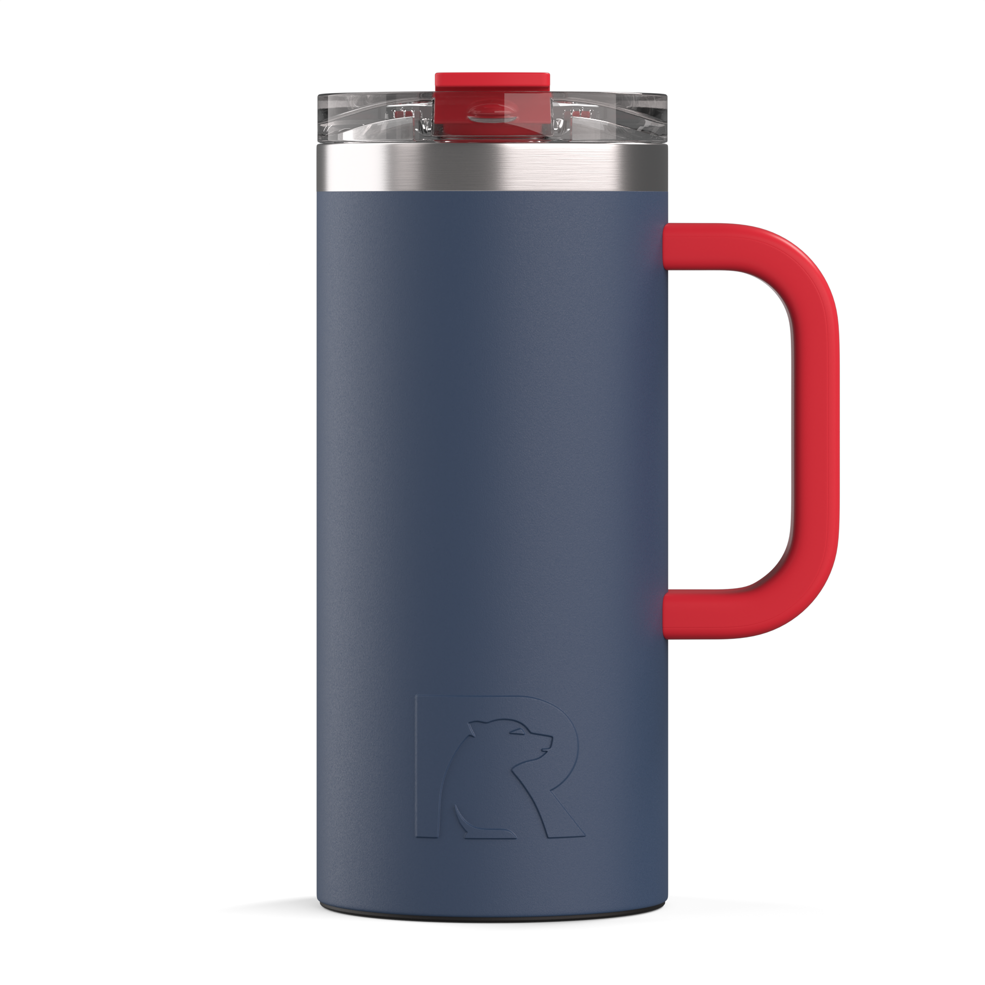 Custom Patriot RTIC 16 oz Road Trip Travel Mug, personalized by SanCanDo Swag in Argyle, TX