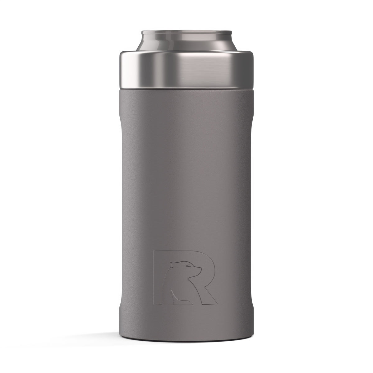 Custom RTIC 16 oz Ultimate Craft Can Cooler in Graphite, personalized by SanCanDo Swag in Argyle, TX