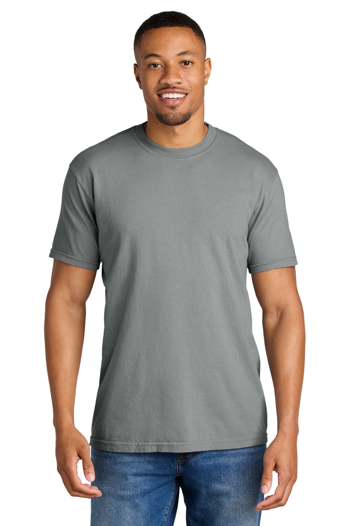 Custom Granite Heavyweight Tee 1717, personalized by SanCanDo Swag in Argyle, TX