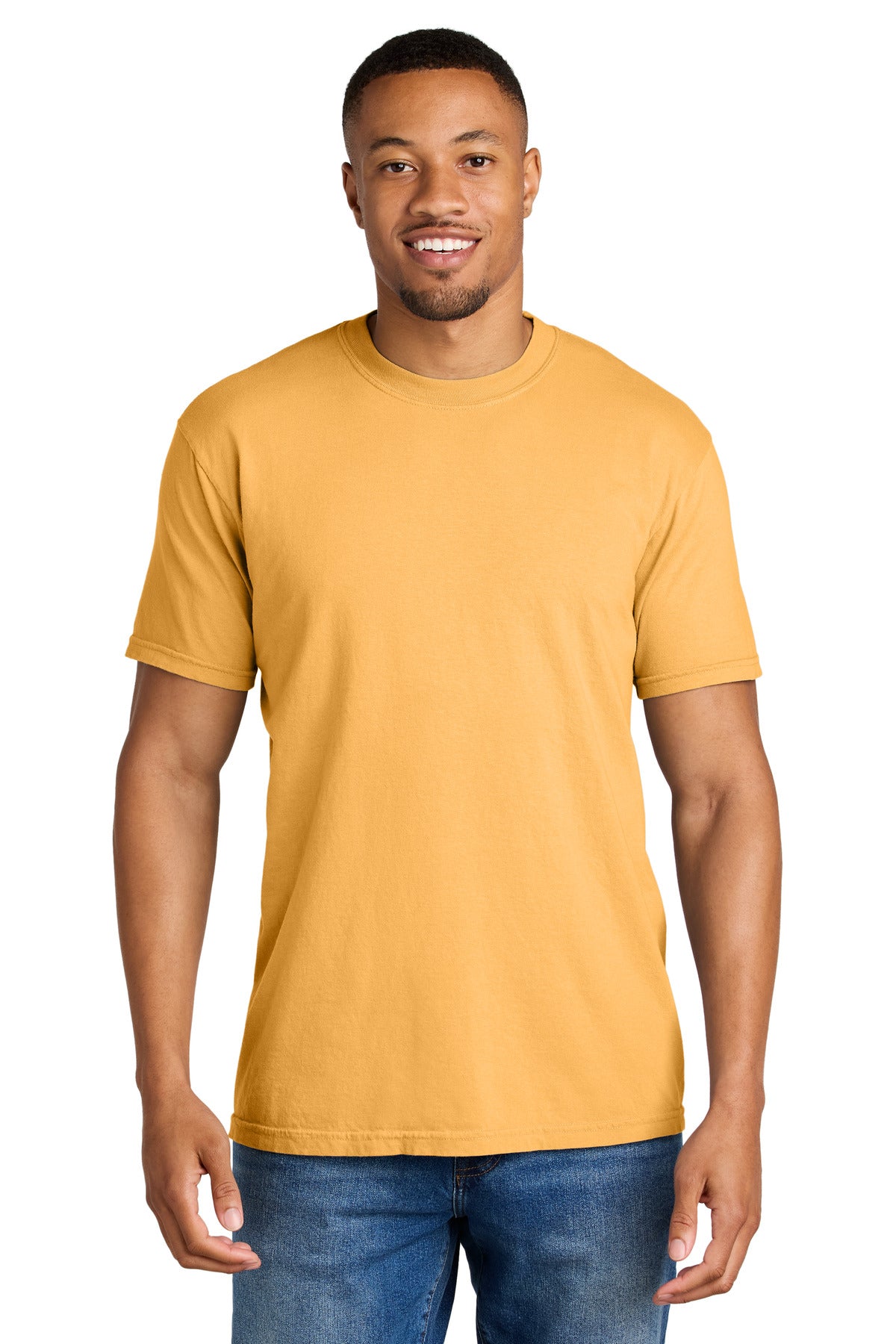Custom Citrus Heavyweight Tee 1717, personalized by SanCanDo Swag in Argyle, TX