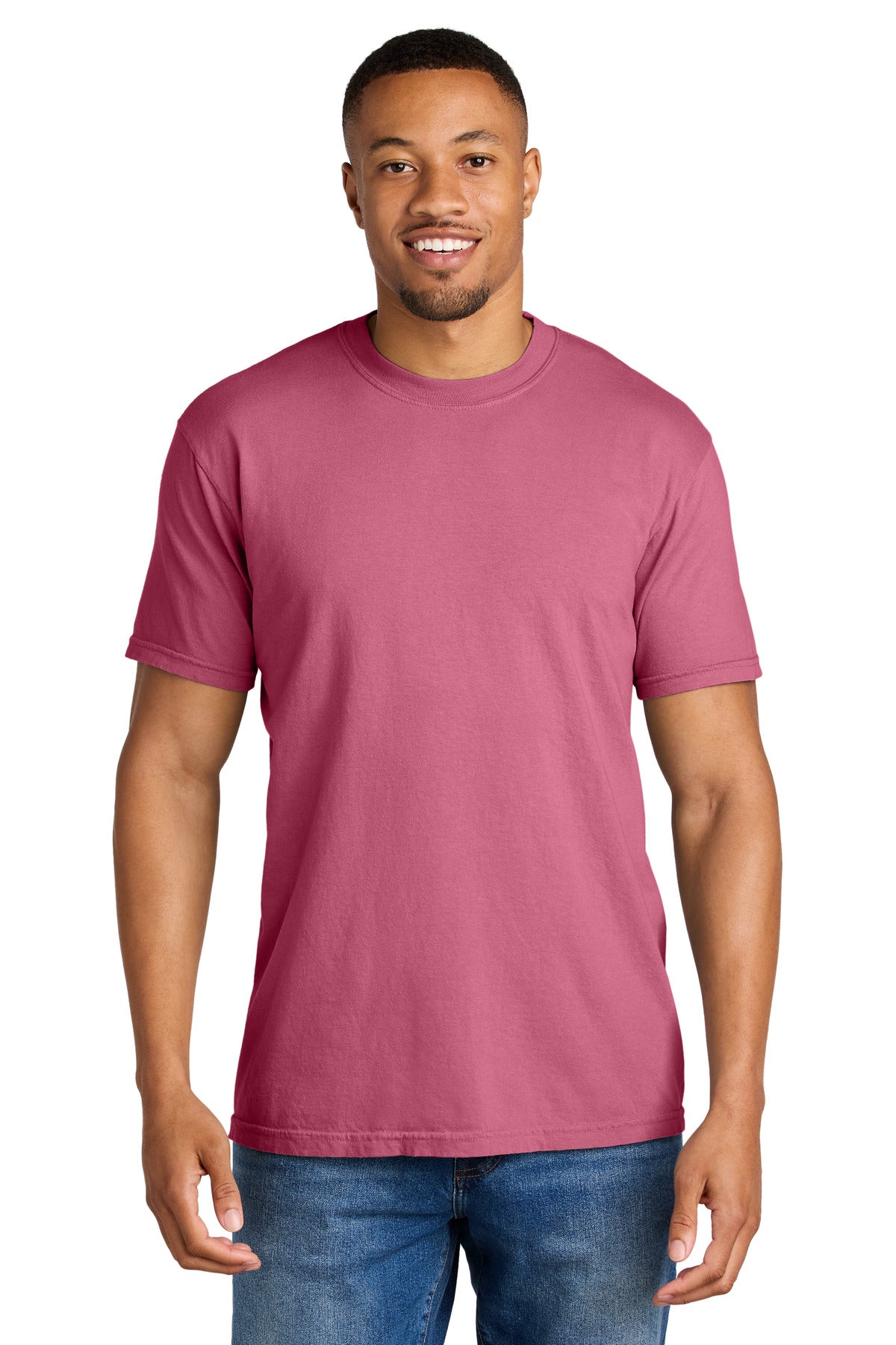 Custom Crunchberry Heavyweight Tee 1717, personalized by SanCanDo Swag in Argyle, TX