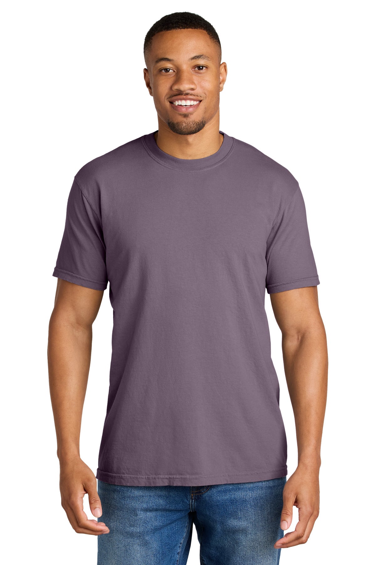 Custom Dusk Heavyweight Tee 1717, personalized by SanCanDo Swag in Argyle, TX