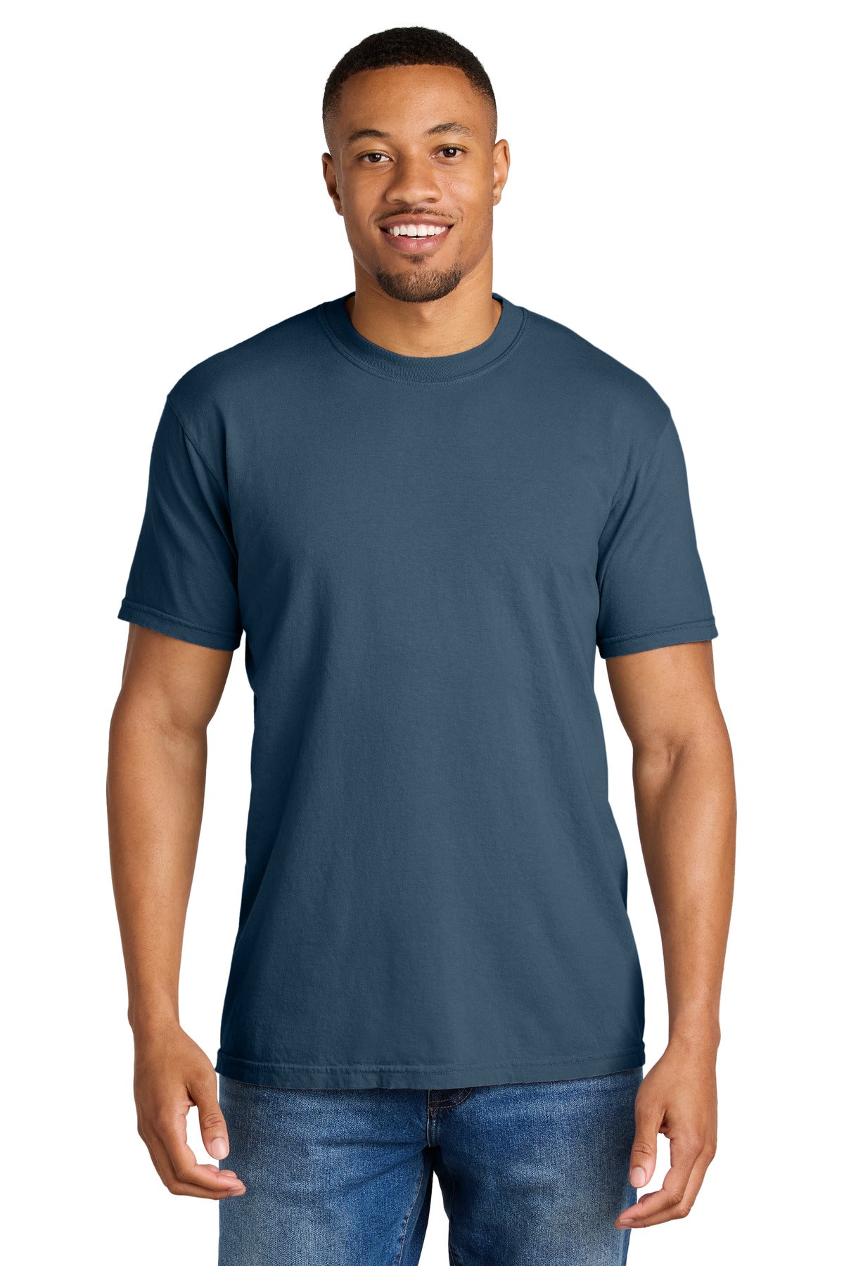 Custom Midnight Heavyweight Tee 1717, personalized by SanCanDo Swag in Argyle, TX