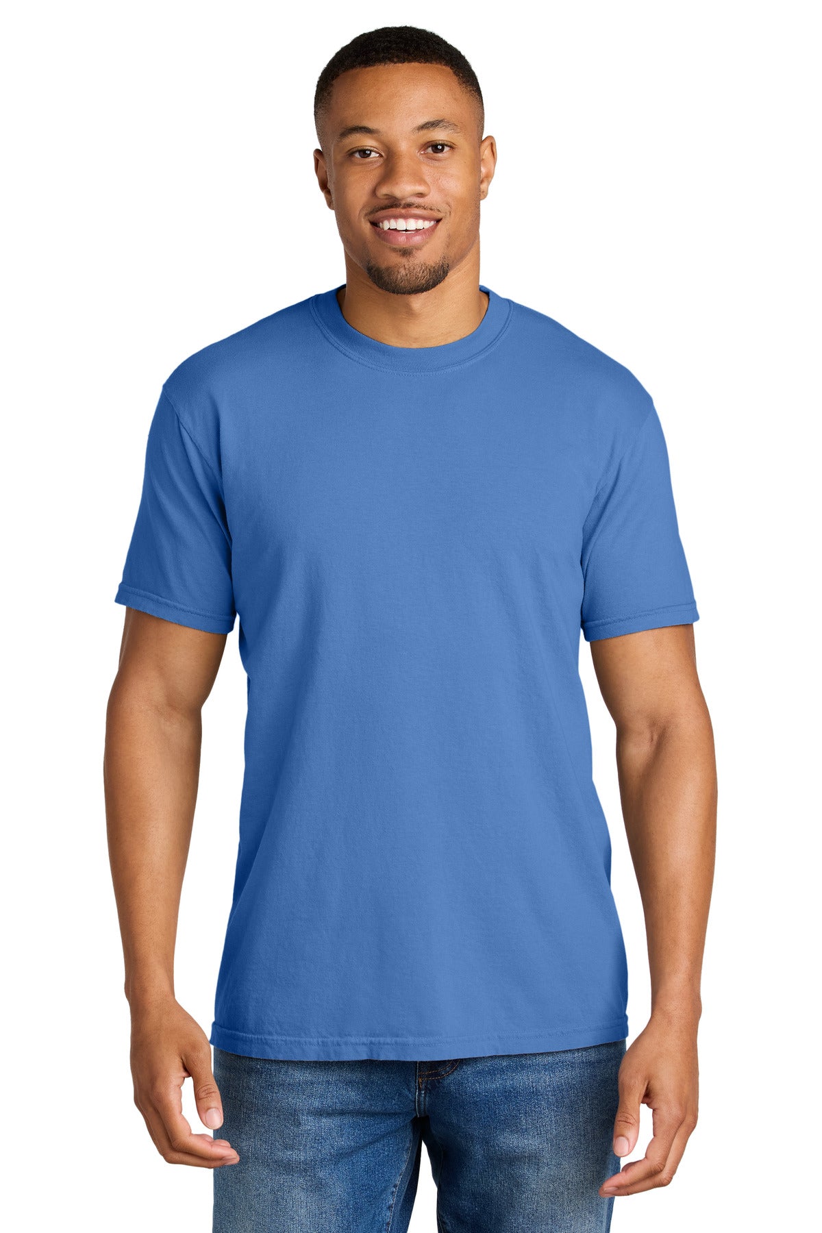 Custom Mystic Heavyweight Tee 1717, personalized by SanCanDo Swag in Argyle, TX