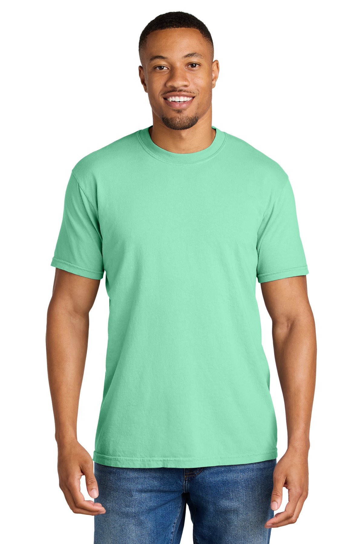 Custom Island Reef Heavyweight Tee 1717, personalized by SanCanDo Swag in Argyle, TX
