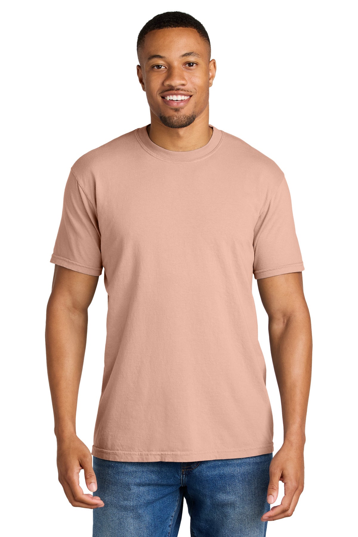 Custom Peachy Heavyweight Tee 1717, personalized by SanCanDo Swag in Argyle, TX